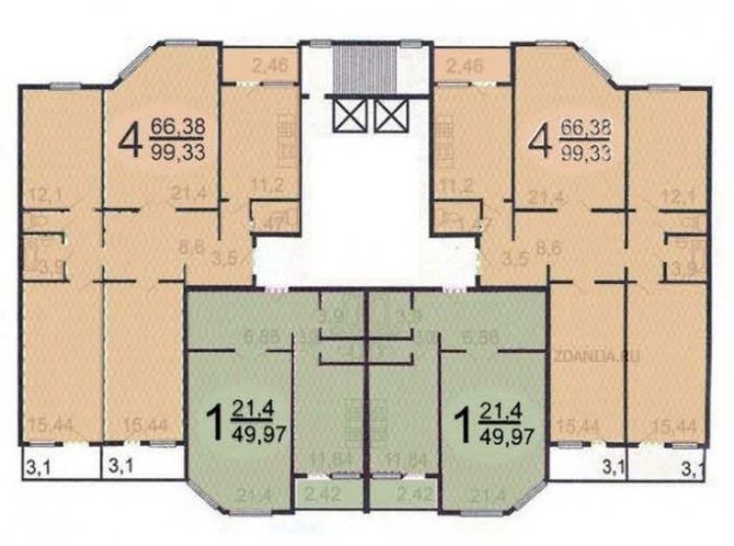 ( 35 фото) Схемы и фото планировки квартир п 55 серии с размерами удачные решения