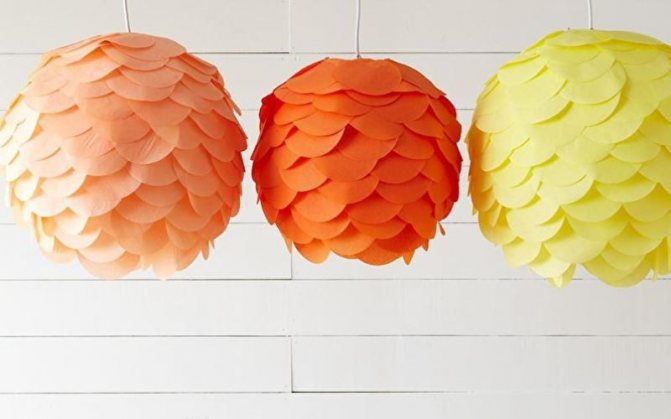 Абажур из бумаги - варианты и идеи