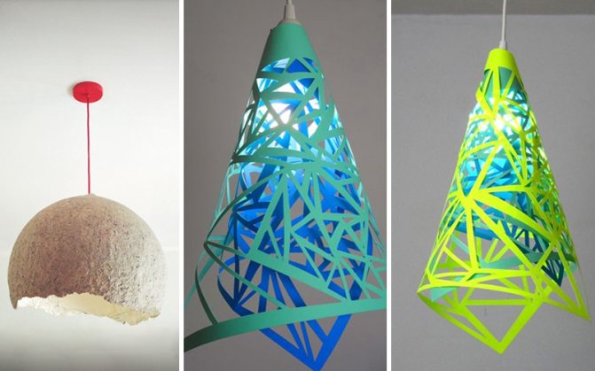 Абажур из бумаги - варианты и идеи