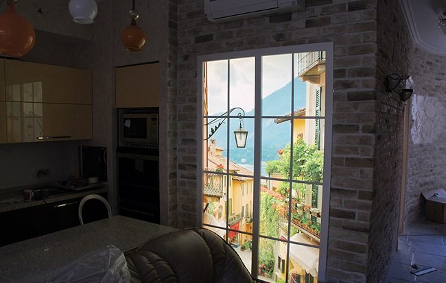 фальш дверь с подсветкой