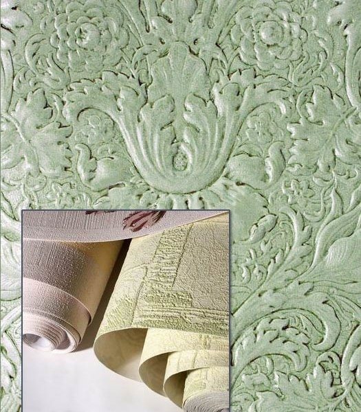 Какой краской можно красить бумажные обои