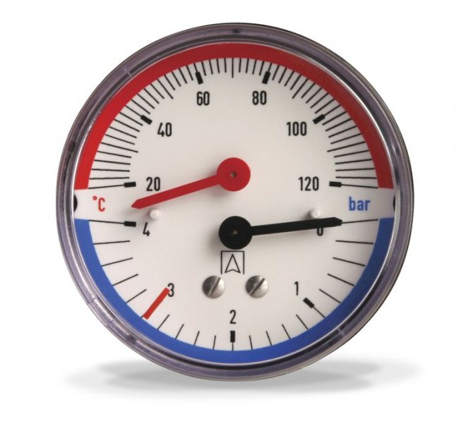 манометр для системы отопления