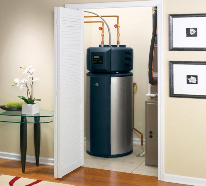 отопление котлом