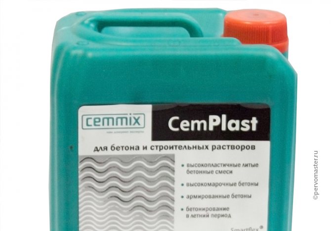 Пластификатор бетона Cemmix CemPlast