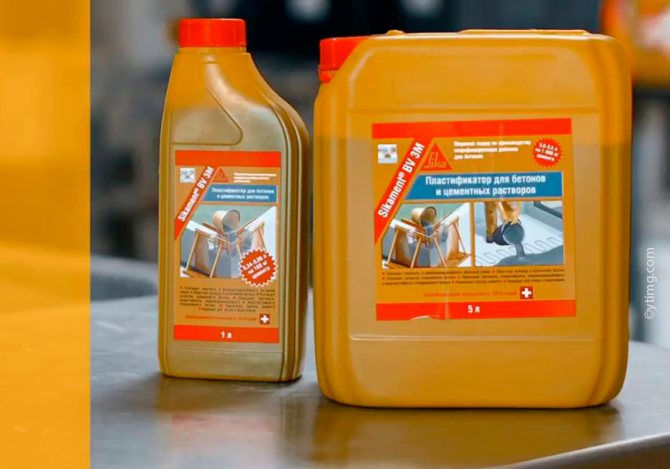 Пластификатор бетона Sika Sikament BV-3M