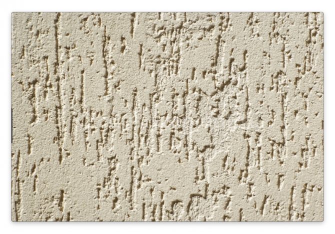 штукатурка фасадная короед