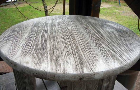 стол состаренный