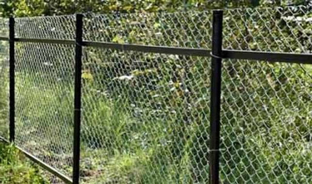 Забор из сетки