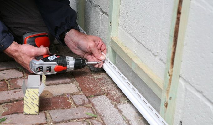 Монтаж стартовой полосы