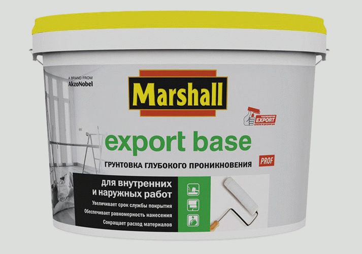 Грунтовка глубокого проникновения Приблизительный расход грунтовки на 1 м2 указывается производителем на упаковке