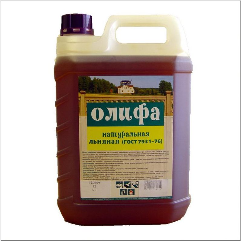 Натуральная олифа