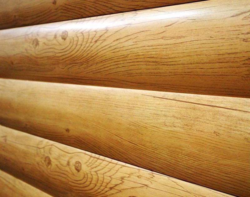 Акриловая отделка под бревно