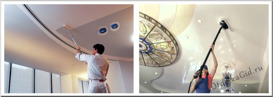 Уход за подвесными конструкциями