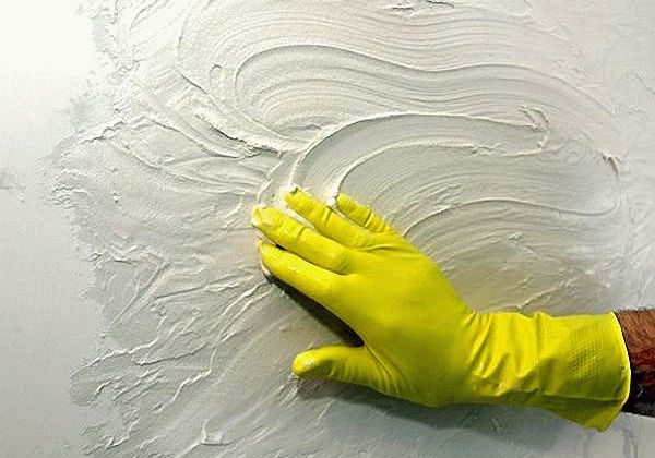 Какую использовать шпаклевку Идеальным вариантом для декоративной отделки считаются полимерные составы, но можно использовать и более дешевые гипсовые или цементные шпаклевки