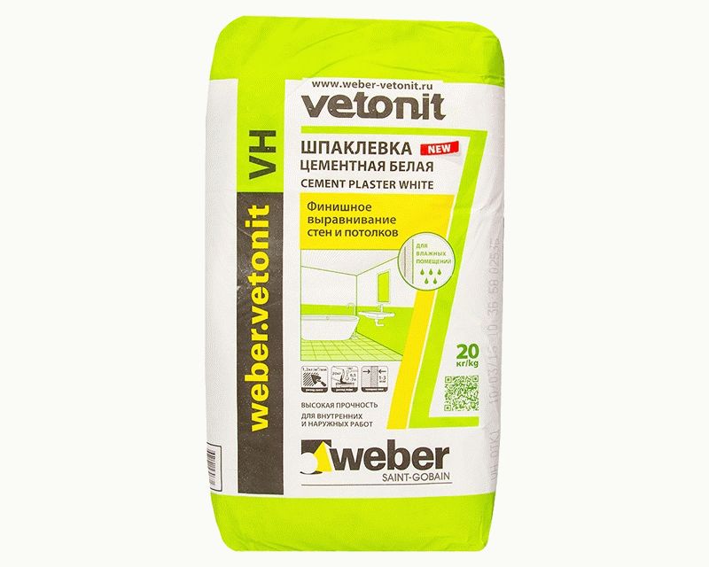 Цементная шпаклевка Цементная шпаклевка