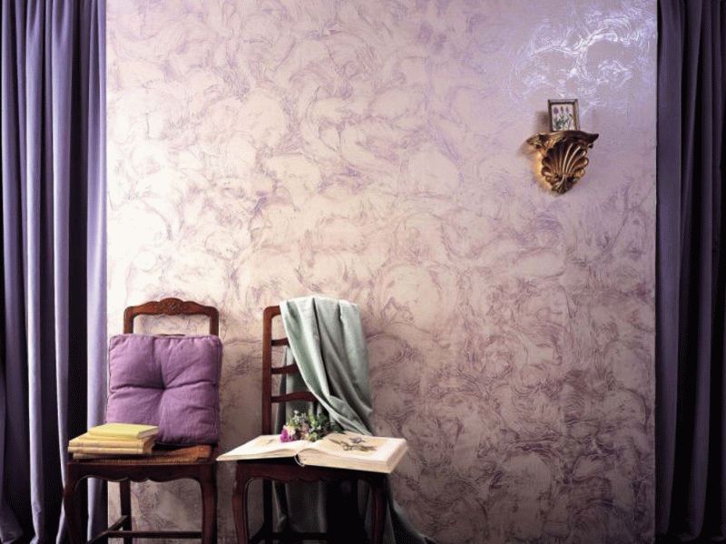 Фактурное окрашивание Фактурное окрашивание стены