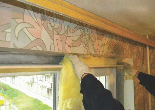 Комбинированный способ утепления откосов Комбинированный способ утепления откосов