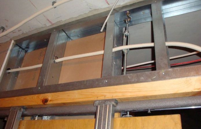 Установка закладной под систему купе