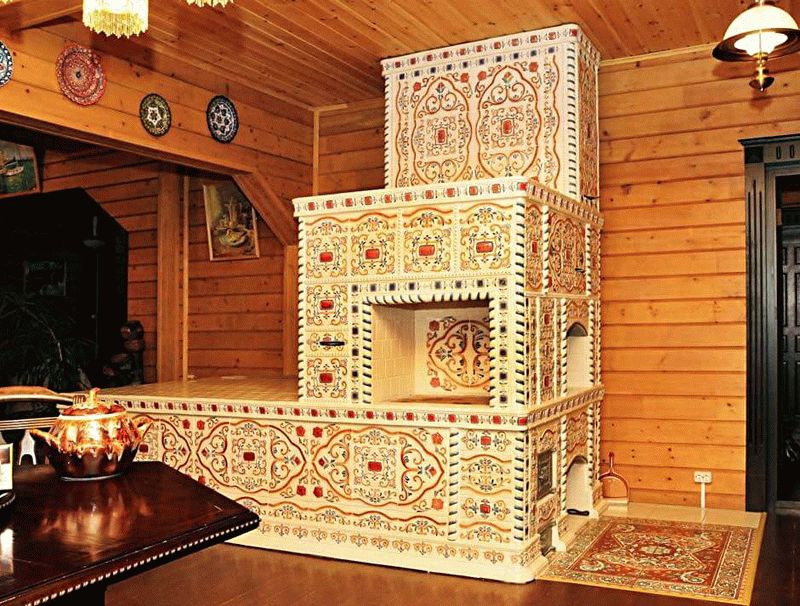 Отделка изразцами Отделка изразцами придаст печи великолепный и неповторимый вид