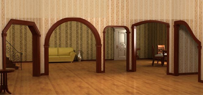 Формы арок Популярные формы арок