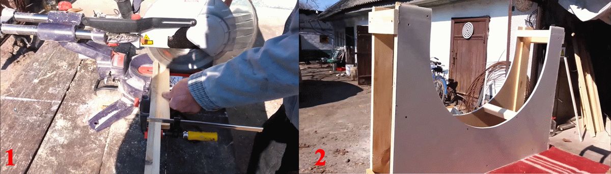 Изготовление шаблона и нарезка планок Изготовление шаблона и нарезка планок