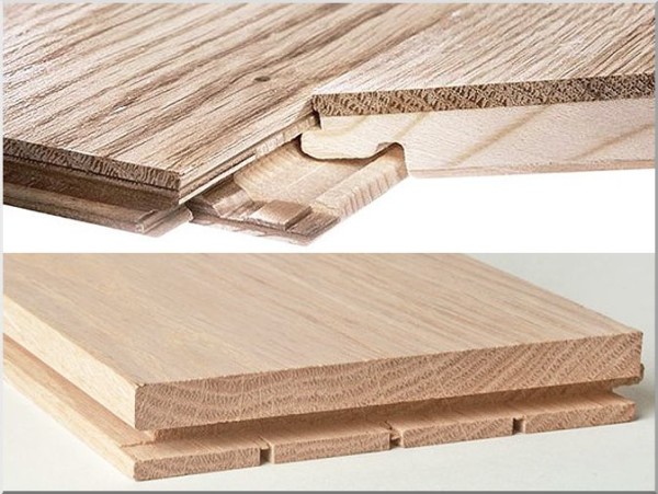 Замковая стыковка гораздо плотнее шпунтового соединения