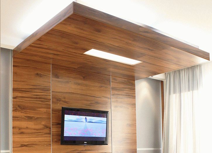 Отделка потолка ламинатом Отделка потолка ламинатом - это способ привнести в интерьер изюминку