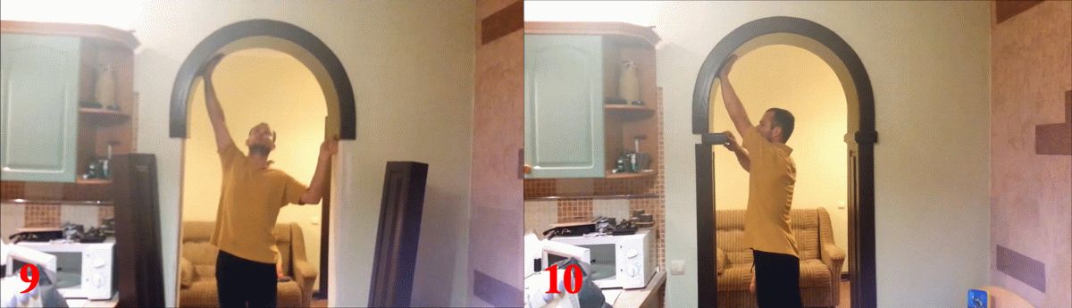 Монтаж арки Монтаж арки