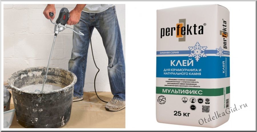 Как приготовить кладочный состав