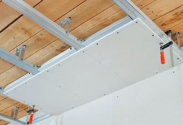 Монтаж гипсокартона Монтаж гипсокартона на металлическую обрешетку