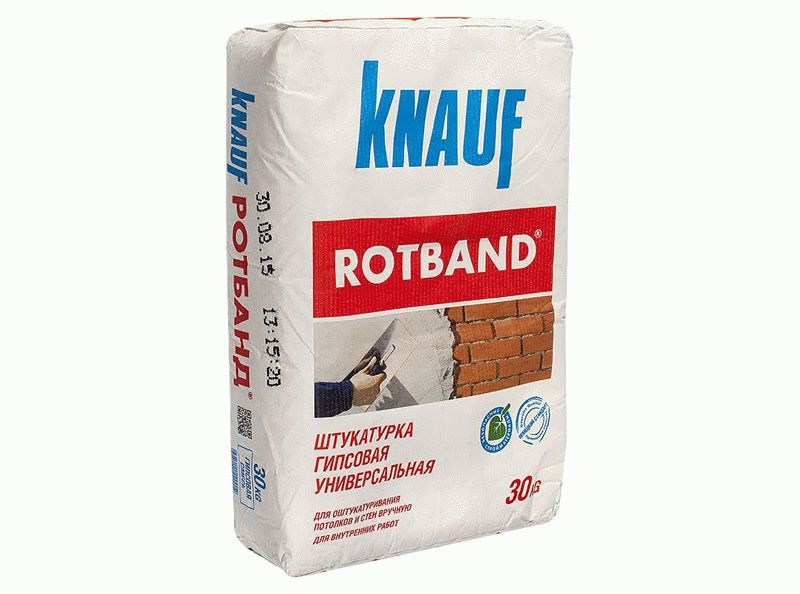 Гипсовая штукатурка "Ротбанд" Гипсовая штукатурка "Ротбанд"