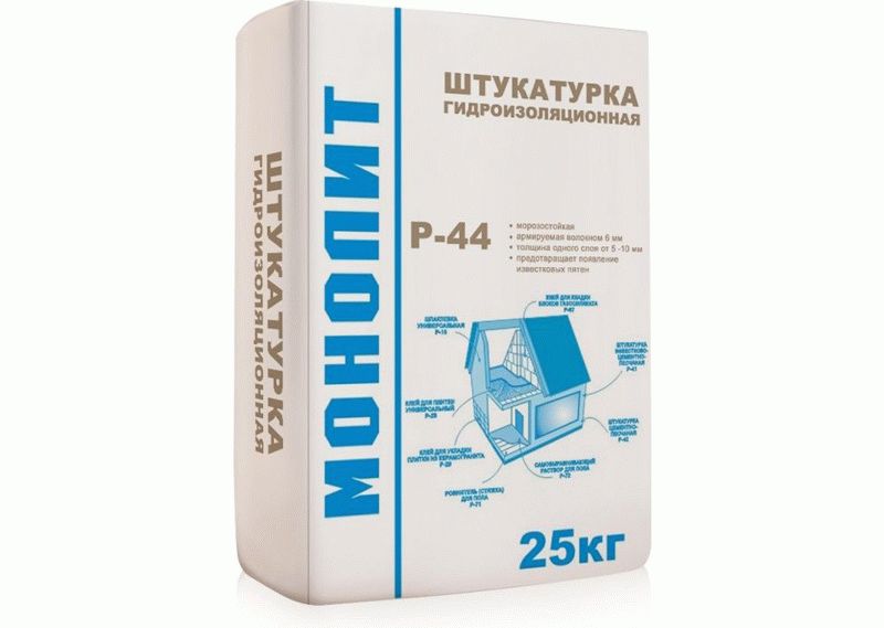 Гидроизоляционная штукатурка Гидроизоляционная штукатурка