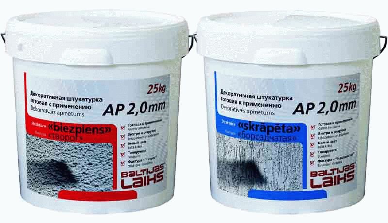 Готовые штукатурные смеси Готовые штукатурные смеси имеют множество преимуществ, но применяются лишь для создания декоративного эффекта