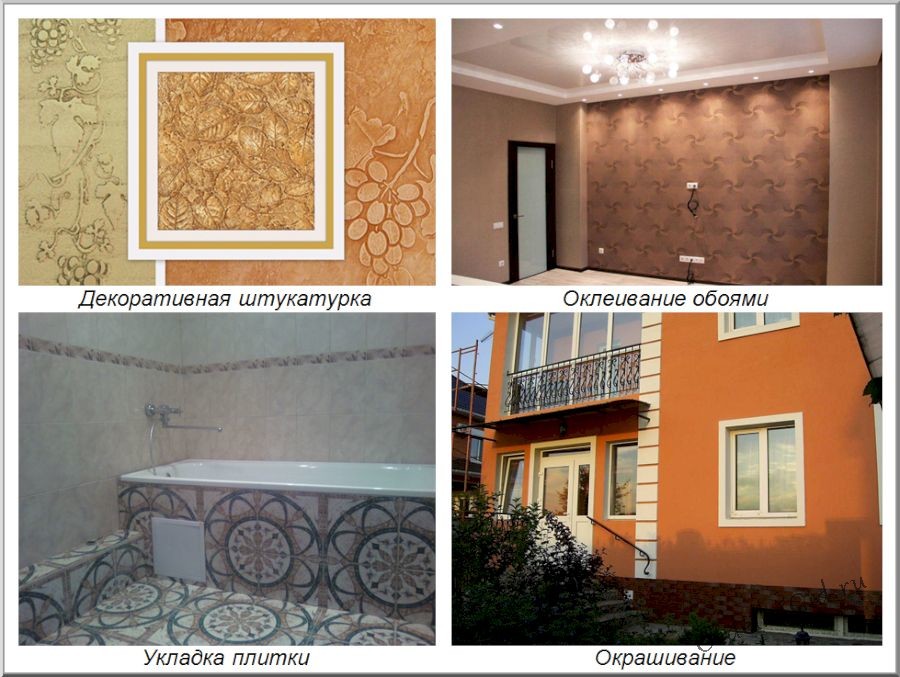 Варианты финишного декора СМЛ