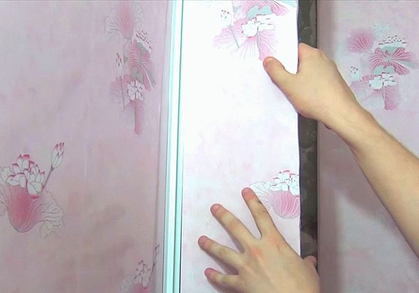 Установка пластиковых панелей на клей Установка пластиковых панелей на клей