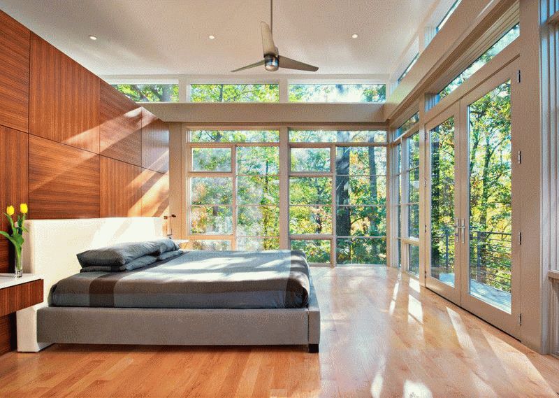 Декоративные плиты Отделка спальни декоративными панелями в виде плит