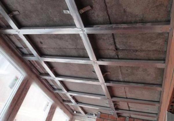 Металлическая обрешетка для обшивки Металлическая обрешетка для обшивки