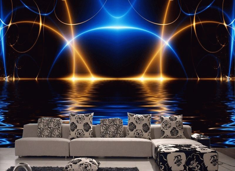 Светодиодные обои Объемные обои со светодиодной подсветкой