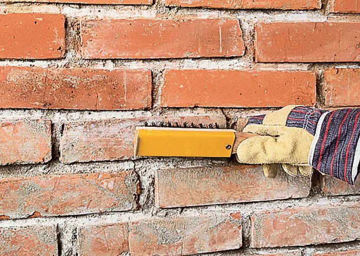 Подготовка к отделке Подготовка кирпичной поверхности к отделке