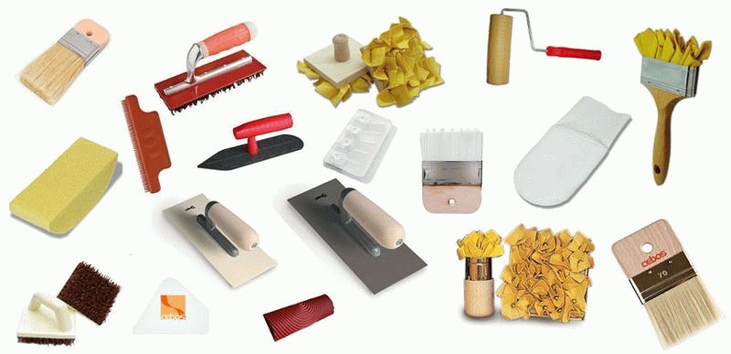 Инструменты для декоративной штукатурки Инструменты для декоративной штукатурки