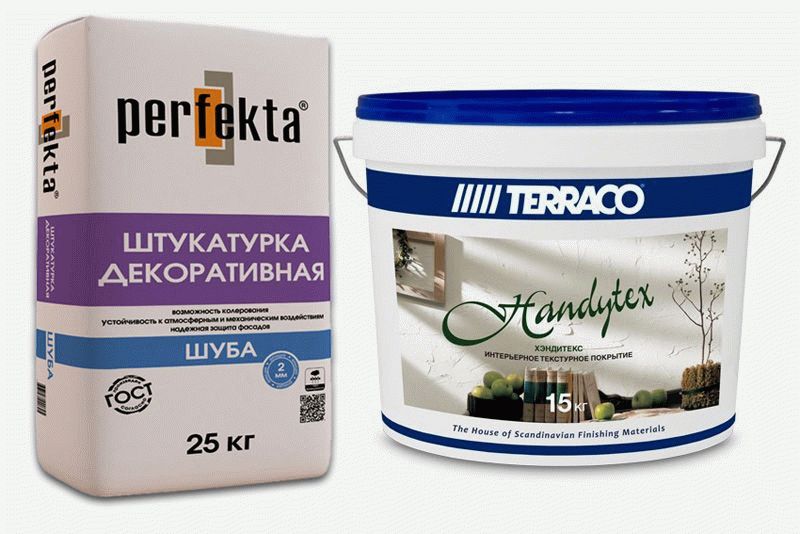 Декоративная штукатурка Декоративная штукатурка может продаваться в готовом виде и в сухом, требующем разведения водой