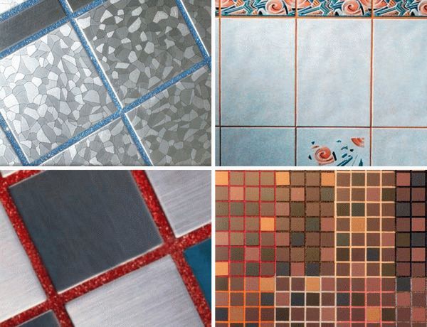 Контрастная затирка Выбор контрастной затирки - это отличное решение для яркого и оригинального интерьера