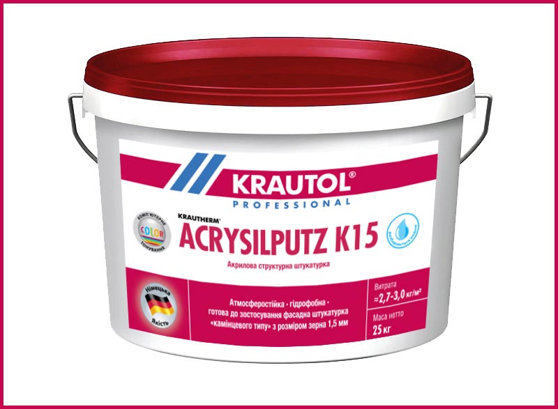 Акриловая штукатурка Акриловая смесь обычно используется для декоративных работ