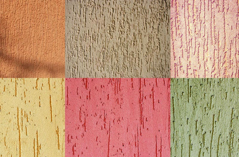 Цветная декоративная штукатурка Цветная декоративная штукатурка