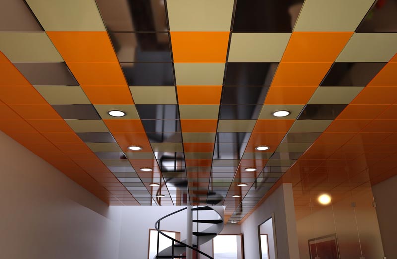 Кассетные плиты Кассетные плиты в качестве отделки потолка