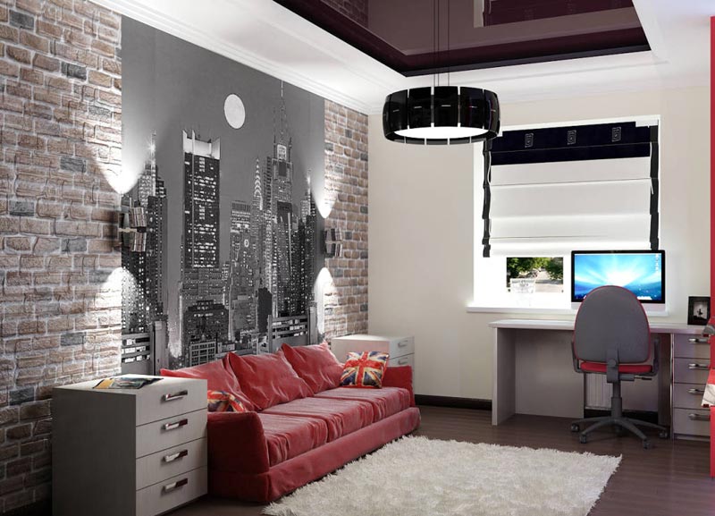 Оформление комнаты взрослой девочки Оформление комнаты взрослой девочки должно соответствовать ее интересам