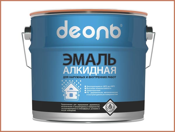 Алкидная эмаль Алкидная эмаль - отделка, доступная каждому