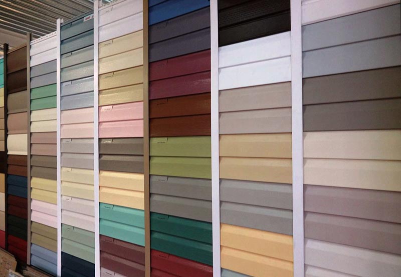 Разнообразие сайдинга Большой ассортимент позволяет подобрать сайдинг под любые требования