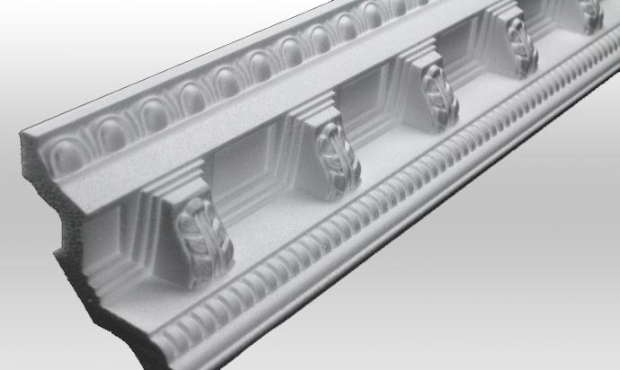 Плинтус из пенопласта Плинтус из пенопласта - наиболее доступный вариант среди аналогичных изделий