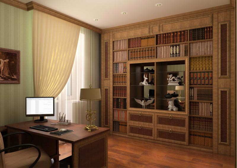 Гармоничное сочетание галтели и мебели Гармоничное сочетание галтели и мебели